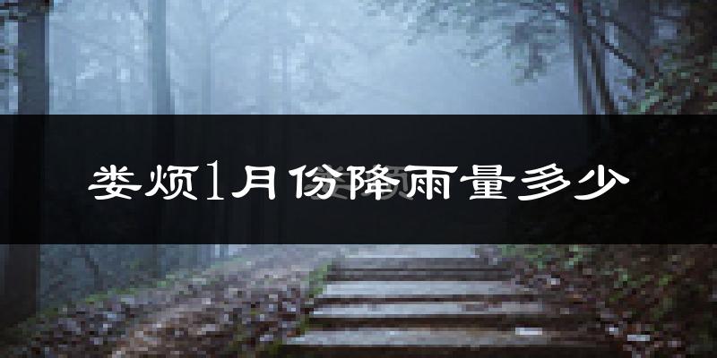 娄烦1月份降雨量多少?娄烦一月下雨多吗?