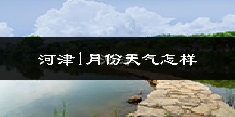 河津市1月份天气如何?很冷吗?